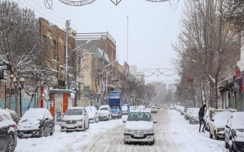 بارش برف در ۸ استان از دوشنبه/ افزایش ارتفاع موج در دریای خزر